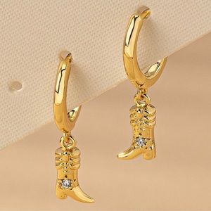 Cowboy Boot Earrings, NWT